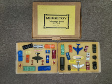 Imagen de Vtg Rare 1950's - 1960s Midgetoy Collectable Series Set No. 2 Diecast Vehicles