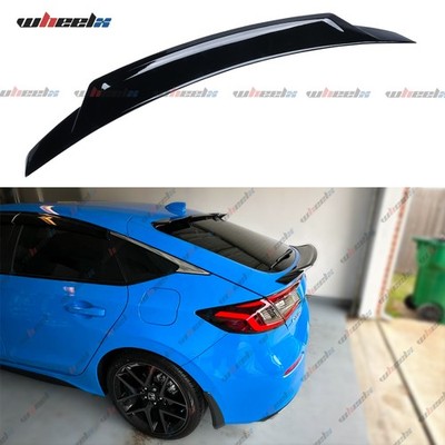 For 2022-25 Honda Civic Hatchback Yofer V3 Style Gloss Black Sport Trunk Spoiler