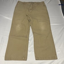 Carhartt Pants Men's 40x30 Tan Khaki Rugged Flex Relaxed Fit Canvas Distressed
