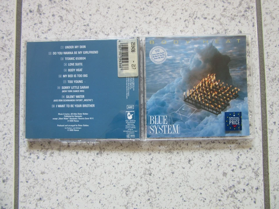 Blue System - Body Heat - Bild 1 von 1