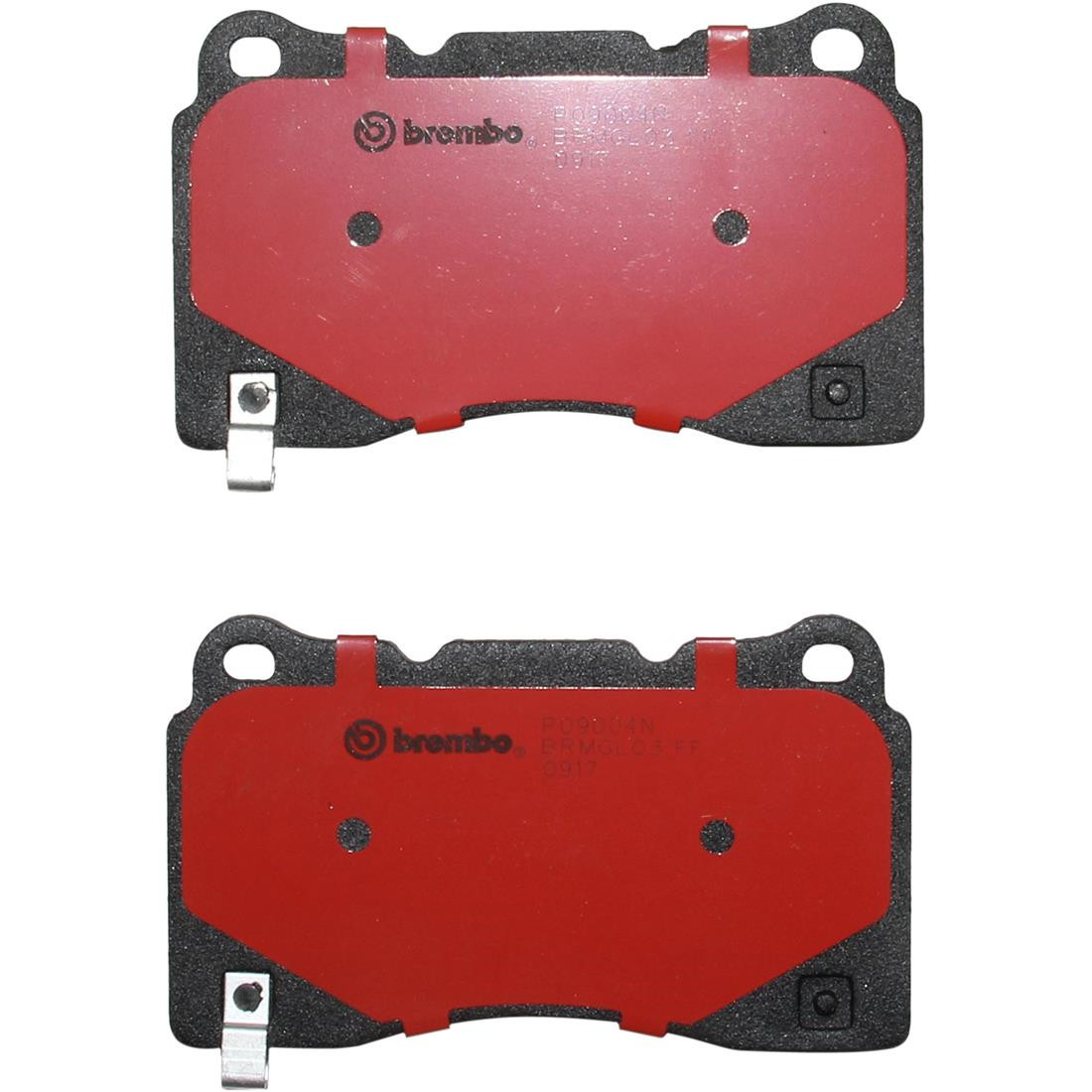 Fits 2005-2006 Ford GT Front + Rear Ceramic Brake Pads - Brembo Premium OE