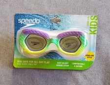 Speedo Kids Sunny Vibes Swim Goggles, Sunglass Style, Pop, Ages 3-6, UV Anti Fog