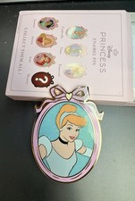 Disney PALM Pink A La Mode Pin Princess Personality Cameo Cinderella