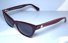 NEW KATE SPADE Hello Sunshine Burgundy Polka Dot Johneta Sunglasses Case