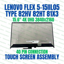 15.6" LCD Touch Screen Assembly Lenovo Ideapad Flex 5-15ITL05 82HT 4K UHD