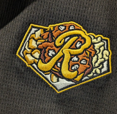 Rochester Plates Garbage MiLB 1/4 Zip Quarter Embroidery Tech Red Wings Unisex S