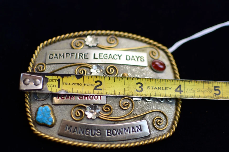 (Yellowhair Buckles) champion team shoot belt buckle 2003 - Image 3 of 3