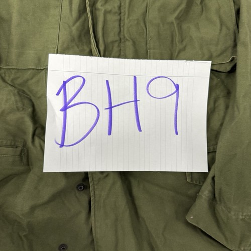 Vintage 70s Military M-65 Jacket Mens Small Green Vietnam OG-107 - Picture 6 of 6