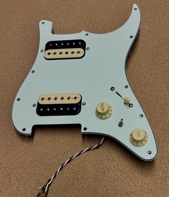 SH GuitarWorks Custom Stratocaster HH Loaded Pickguard Alnico 5 USA Electronics
