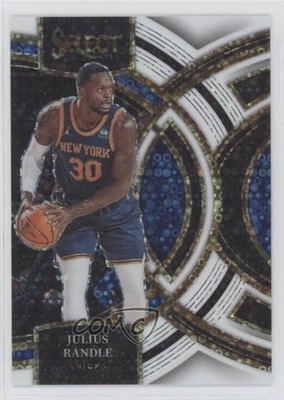 2023 Panini Select Premier Level White Disco Prizm 68/75 Julius Randle #155 hs9