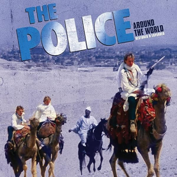 POLICE AROUND THE WORLD RESTORED & EXPANDED JAPAN SHM CD + BLU-RAY Official