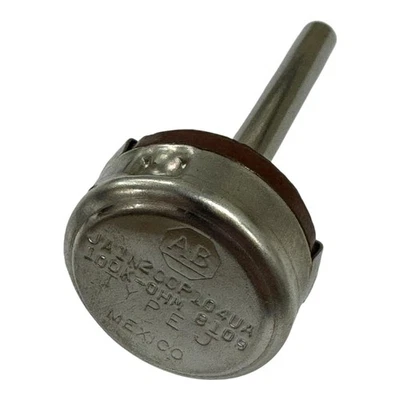 JA1N200P104UA Allen Bradley Type J Metal Potentiometer 10Kohm 10K 10% 2W - Image 1 of 2