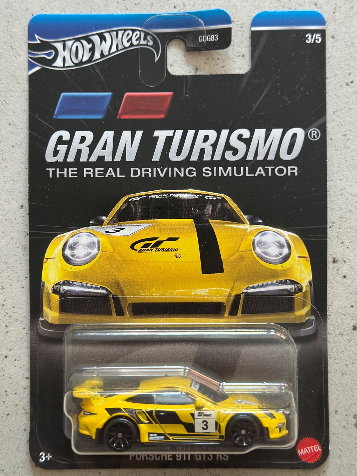 Hot Wheels Gran Turismo PORSCHE 911 GT3 RS with Protector 991