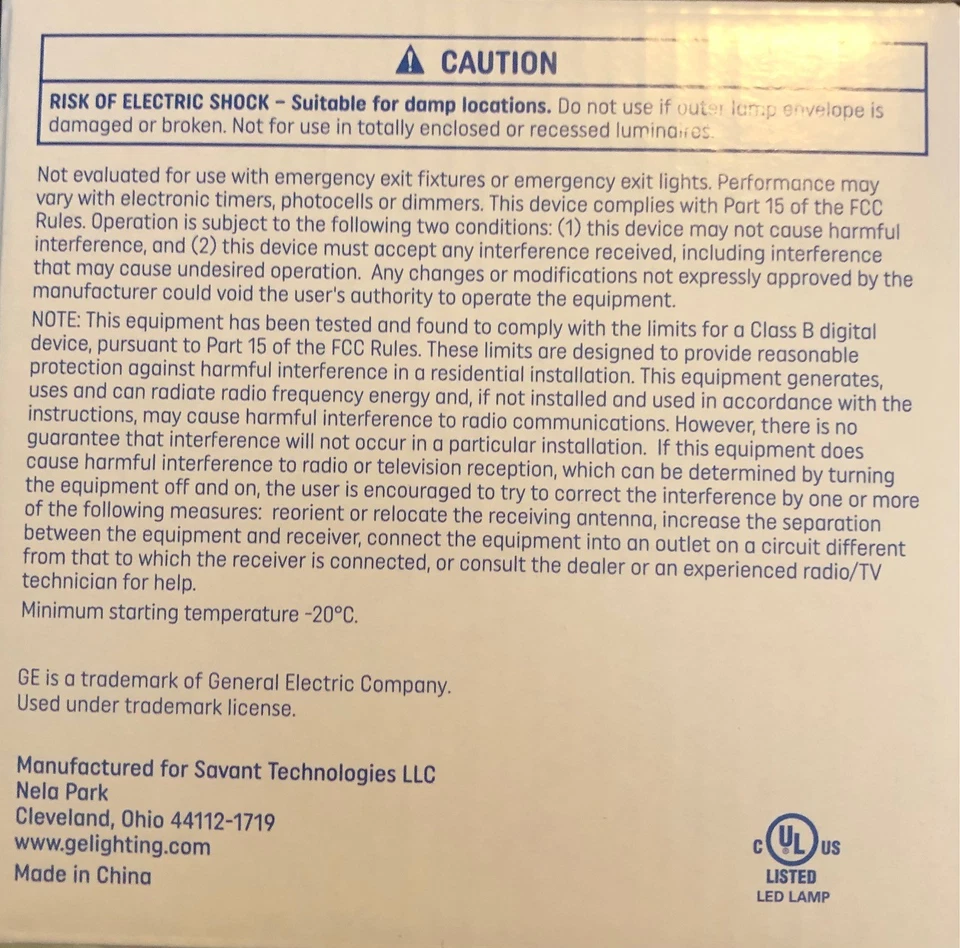 16-PACK GE CLASSIC 60 watt DAYLIGHT LED Dimmable Light Bulbs - 13 Year Life - Image 4 of 4