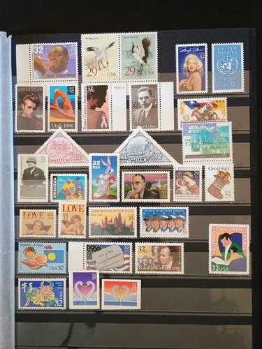 26074-US Stamps 1994-97 Collection Lot, Sets and Singles, 30 Pcs - MNH