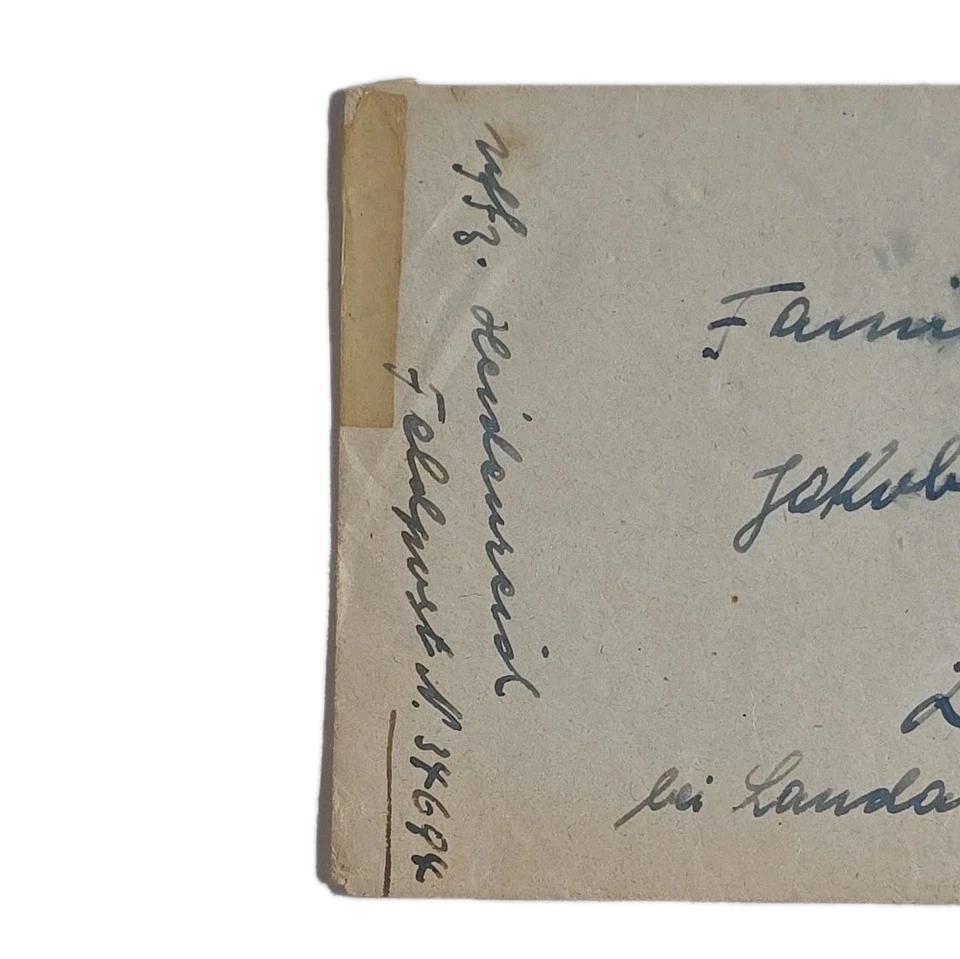 Feldpost GFP Geheime Feldpolizei 1 Ostfront Einsatz Ukraine MIT INHALT 1942 - Bild 4 von 4