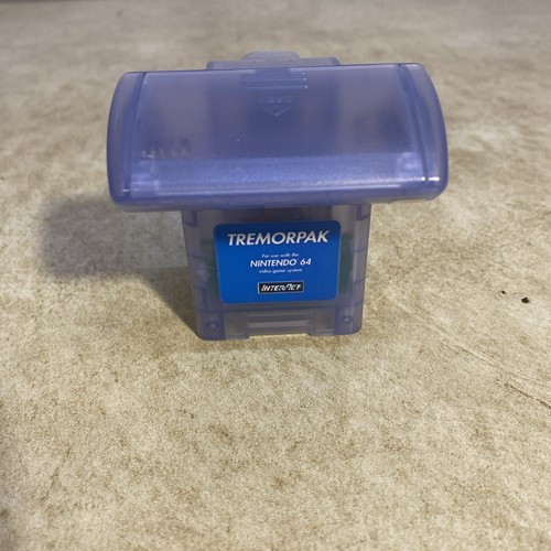 INTERACT TREMORPAK RZ-6001 FOR NINTENDO 64 N64 TESTED WORKS