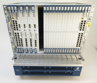 ERICSSON BFD 538 002/1 EGEM2 Subrack, backpane 9 modules, PSU, ROJ