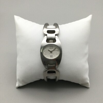 Vintage Hamilton Watch Women 21mm Silver Tone Stainless 6347 Vintage Hamilton Watch Women 21mm Silver Tone Stainless 6347