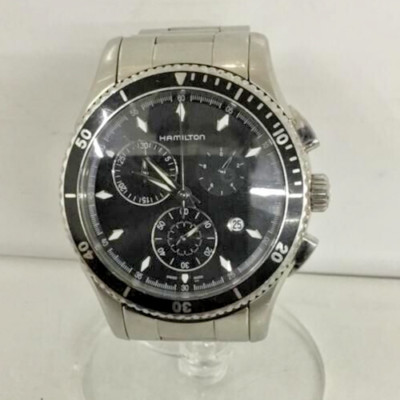 [USED Excellent] Hamilton Jazzmaster Seaview Chrono H375120 Ships From Japan