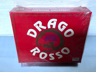 ROTER DRACHE DAS SPIEL DER ZWEI CHINESISCHEN VIRTUEN BRETTSPIEL 1989 NEU