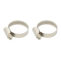 2X Edelstahl Schlauchschelle 20-32Mm Schlauchklemme Gartenschlauch