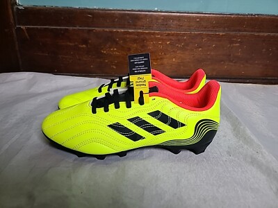 Adidas Copa Sense.4 FxG Flexible Ground Yellow Soccer Cleats GW3581 Men's Size 6