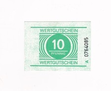 1 x 10 Pf. DDR Gefängnisgeld Serie A Bankfrisch SELTEN