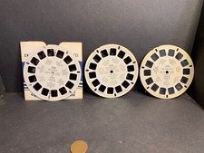 3 Viewmaster Reels: Hopalong Cassidy 956, Bullfight Spain 720, 375 Niagara Falls