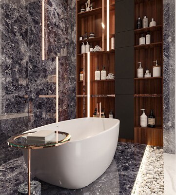 MUSTER von 28,89£/m² Super Black Marble Hochglanz 120x60cm Feinsteinzeugfliesen