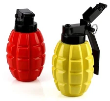 Caliber Gourmet Condiment Dispensers, Plastic, Red/Yellow