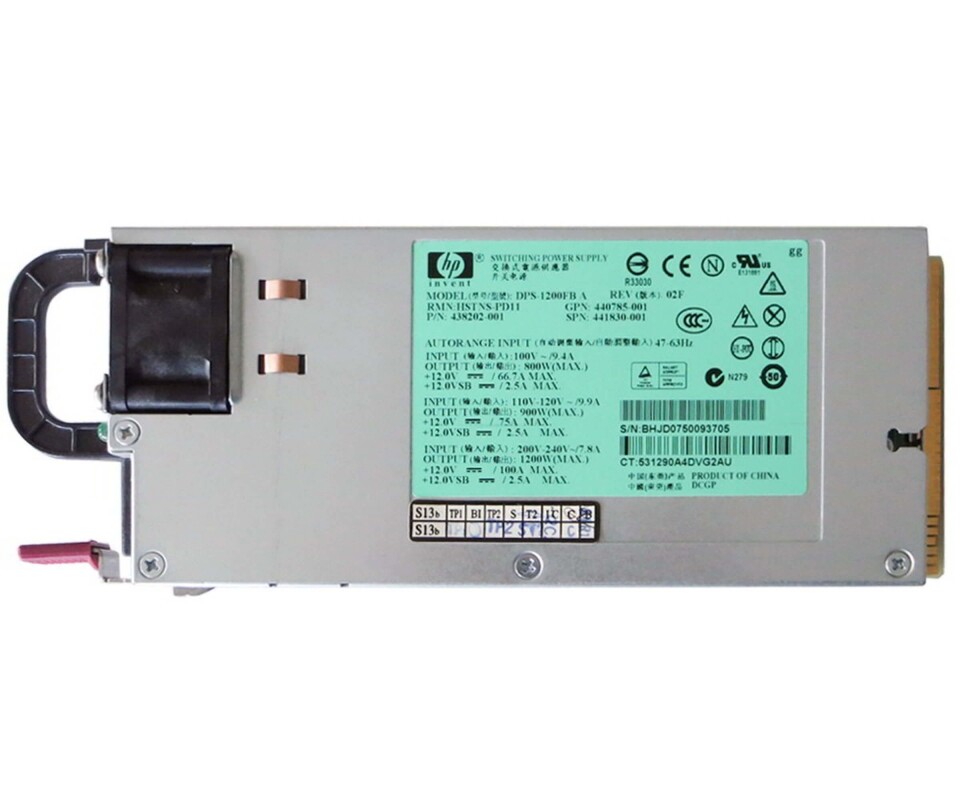 HP 1200W Power Supply DPS1200FB A Grelly België