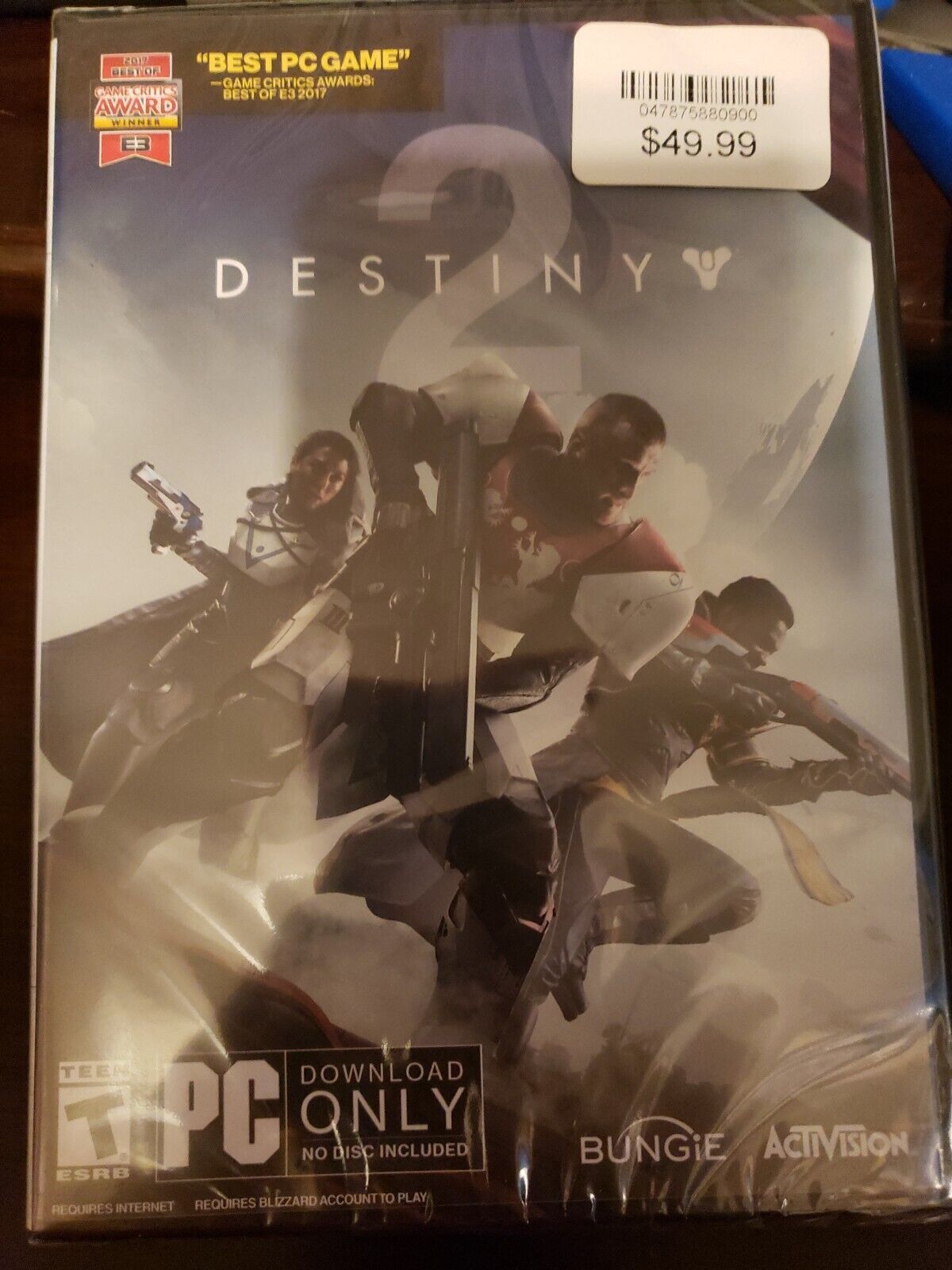 Destiny 2 - PC Standard Edition Windows 10,Windows 7,Windows 8,P Video Games  47875880900