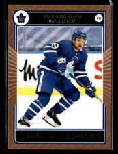 Nick Robertson 2020-21 Upper Deck #R-14 O-Pee-Chee Glossy Rookies Bronze