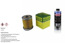 MANN-FILTER Filtre À Huile H 813/1 X + LIQUI MOLY 2427 Pro-Line Nettoyage Moteur