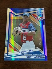 2022 Elite Extra Edition Blue Aspirations /349 Jonathan Moya Dominican DPL #186