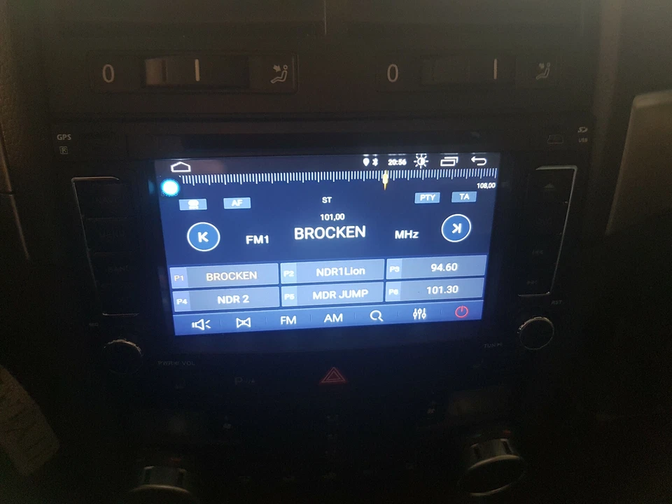 Navi-Autoradio 2-DIN - 7" Android 8.1 - z.B. Touareg, T5 (MFD2) und andere - Bild 3 von 4