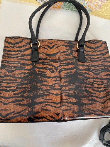 PATRICIA NASH Leather Primrose Satchel TIGER - Picture 2 of 4
