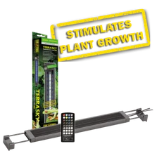 EXO TERRA TERRASKY - PLANTED TERRARIUM LIGHT - 12 WATT - 15 to 24 INCH TOP