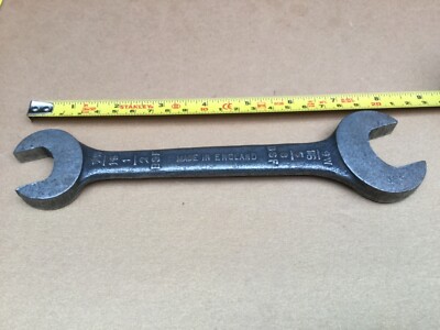 VINTAGE EAGLE BRAND 9/16W-5/8BSF 7/16W-1/2BSF DOPPELMAULSCHLÜSSEL 
