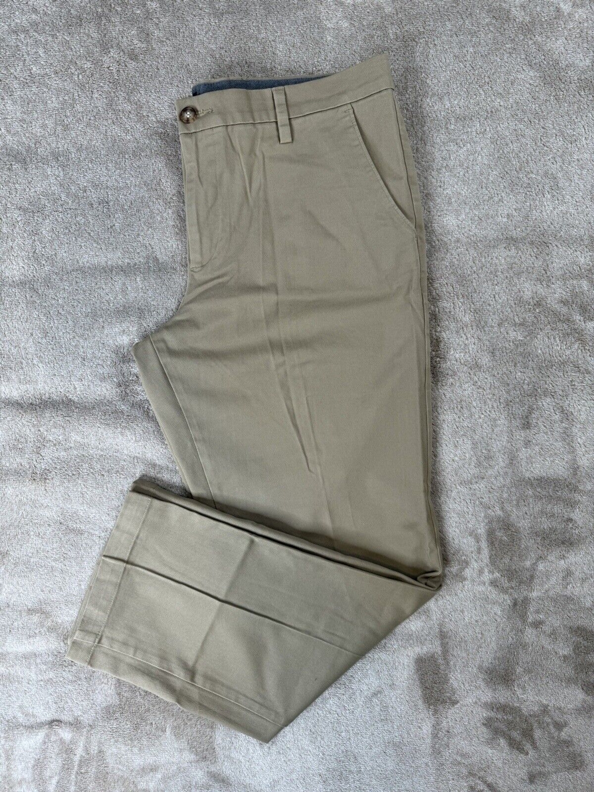 Dockers Mens Tan Beige Straight Fit Pant Size 38x30