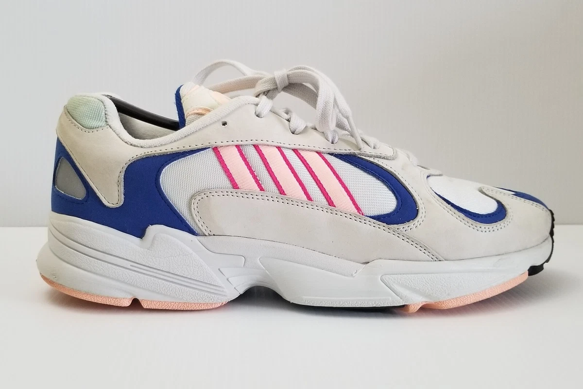 Omdat leeg Italiaans Adidas Yung-1 Sneakers Shoes White Blue Pink Royal BD7654 US Men&#039;s  Size 11 | eBay