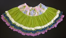 Matilda Jane girls skirt 10 Good hart Sea salt raven Ava tulle green purple navy