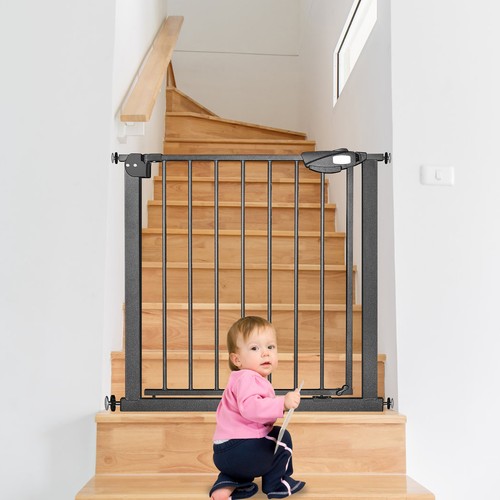 Treppengitter Treppenschutzgitter Türgitter ohne Bohren Auto-Close für Kinder DE - Bild 10 von 21