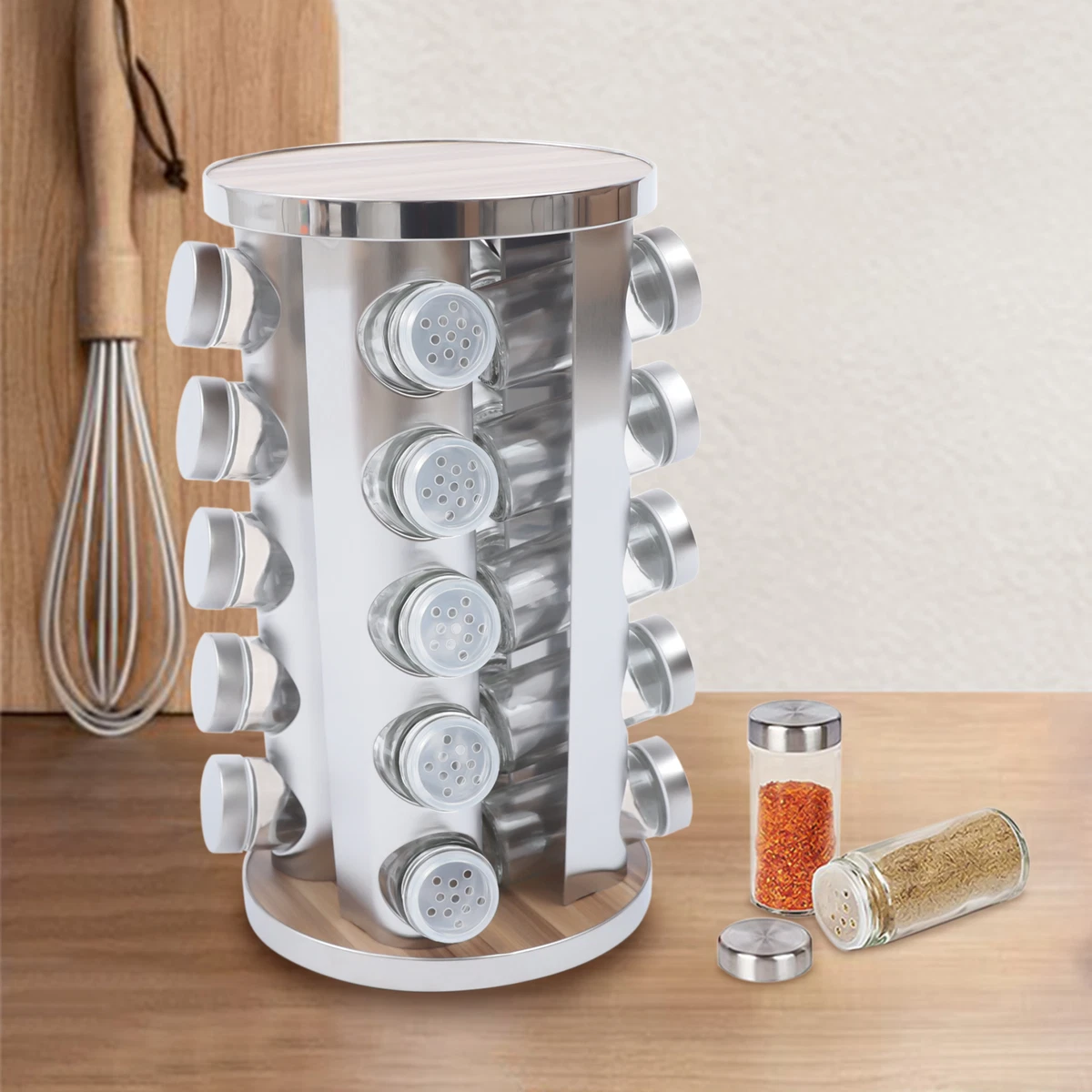 Rotating Kitchen Seasoning Organizer