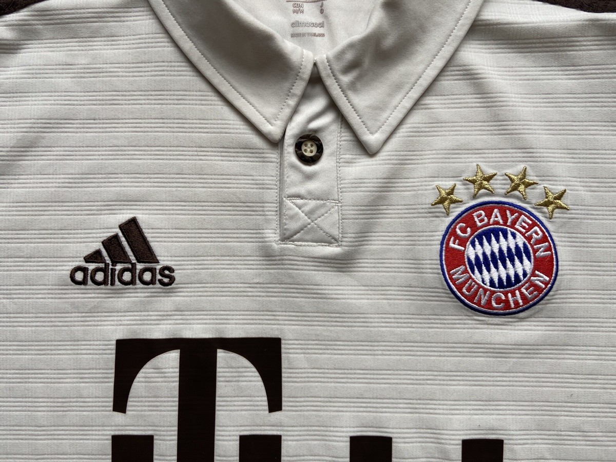 BAYERN MÜNICH 2013 2014 AWAY FOOTBALL SHIRT SOCCER JERSEY ADIDAS