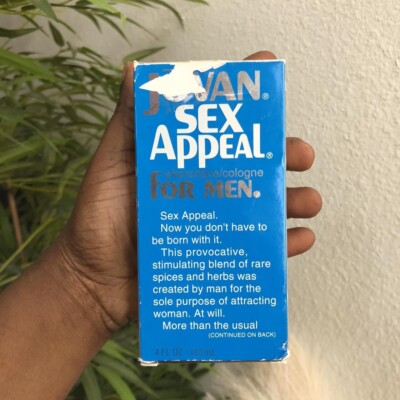 Vintage NEW w Box JOVAN SEX APPEAL Aftershave Cologne 4 oz 118 mL