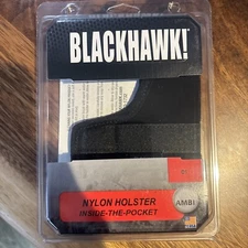 Blackhawk Nylon Holster Inside The Pocket Ambidextrous Size 02 Most 380s