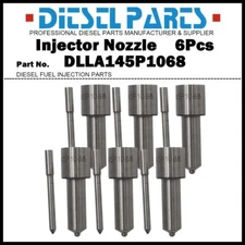 6Pcs Fuel Injector Nozzle DLLA145P1068 65.10102-6057 for ​Daewoo Novus DE12 DE08