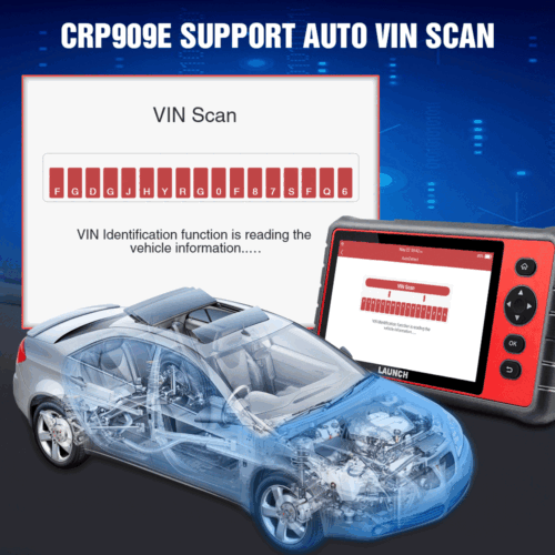 LAUNCH X431 CRP909E Pro+ Full System Car OBD2 Scanner Diagnostic IMMO 28+Reset - Picture 7 of 21